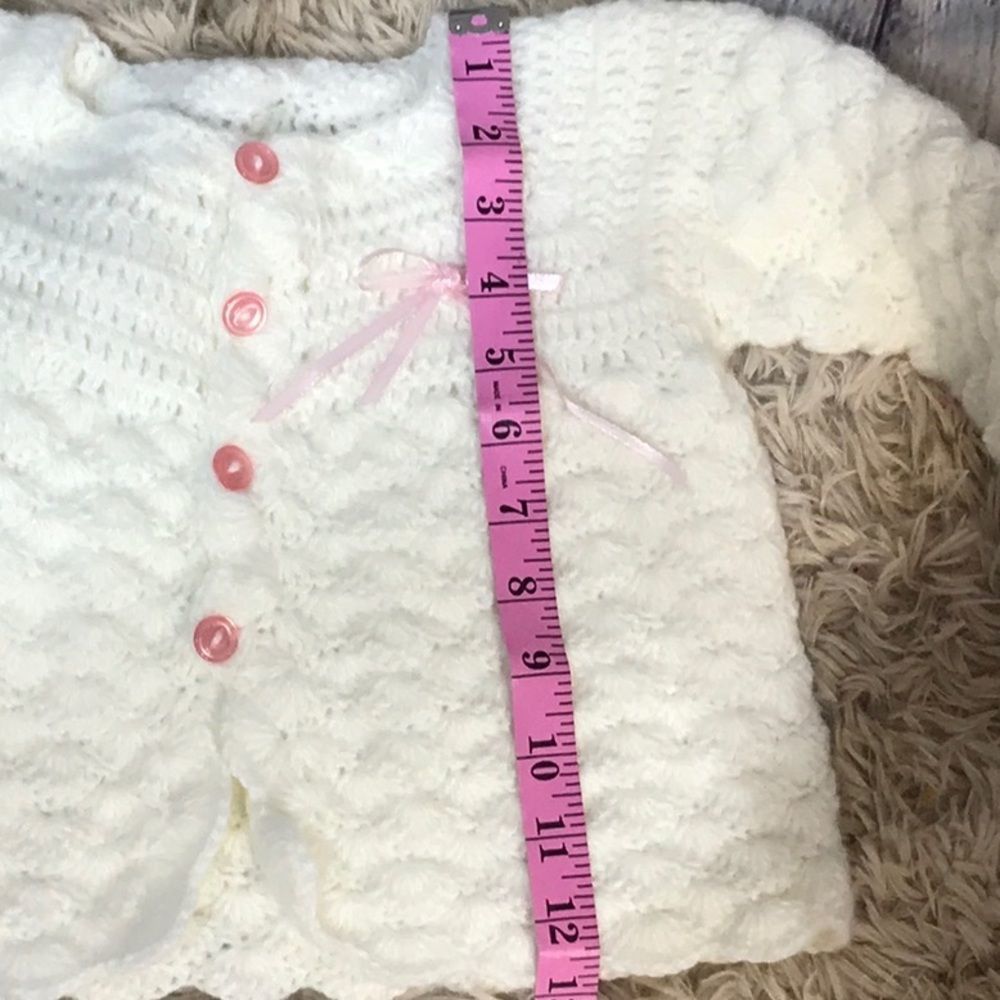Handmade Crochet Cardigan So Sweet 💗 - Picture 8 of 8